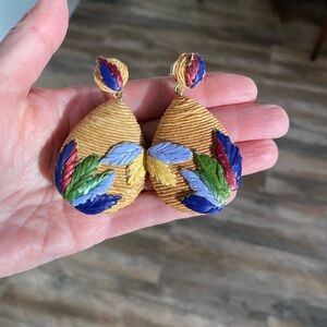 💟 HOST POCK 💟 Colorful Woven Teardrop Earrings